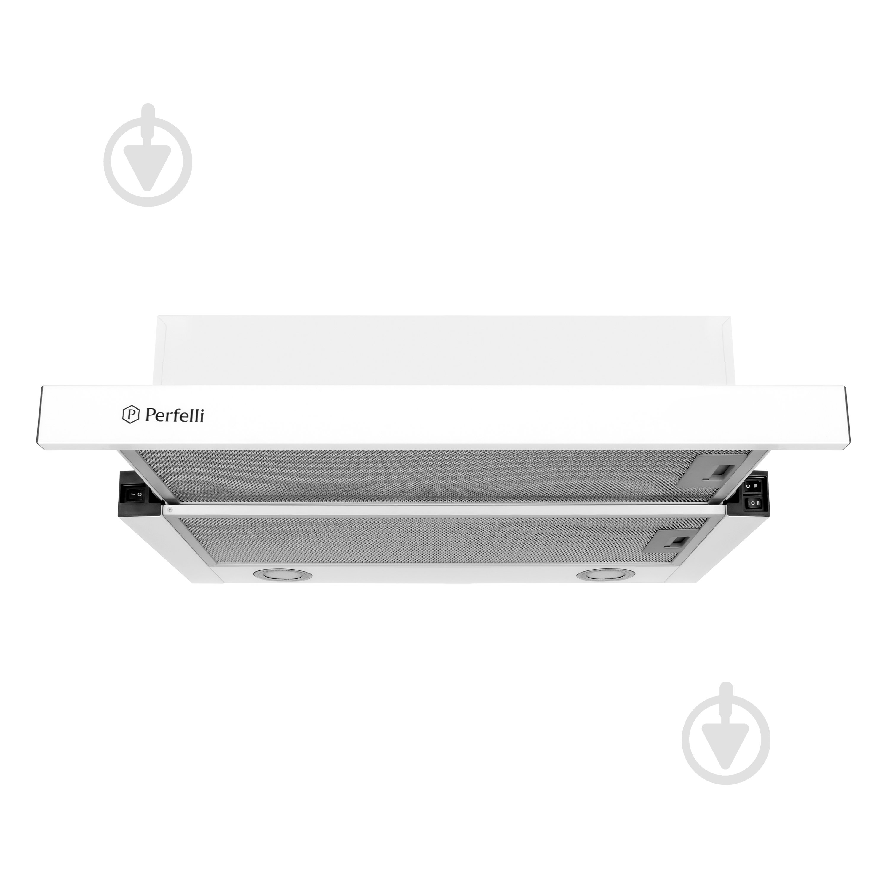 Витяжка Perfelli TL 6212 WH 700 LED телескопічна - фото 1