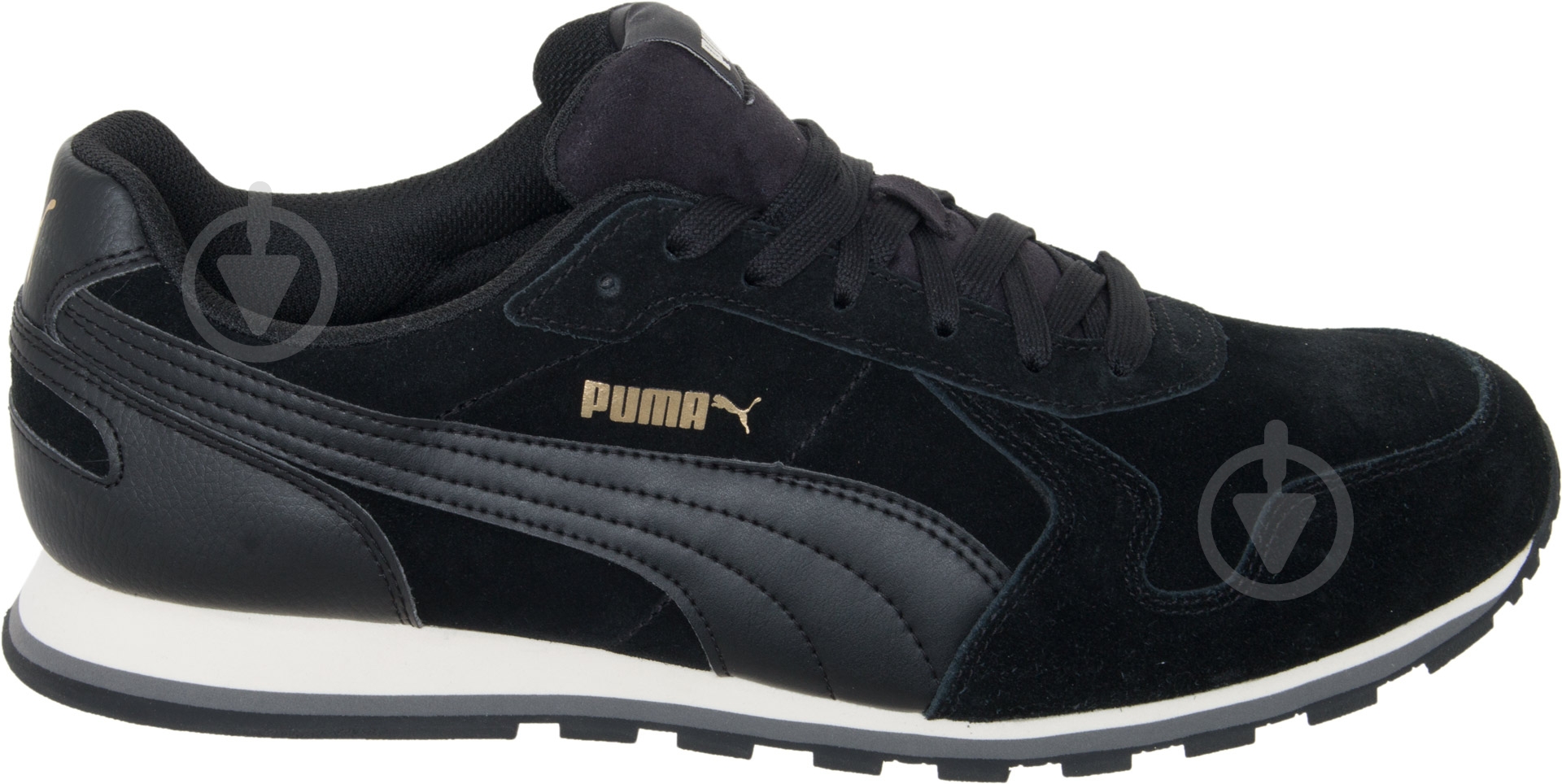 Кроссовки летние Puma ST Runner SD 35912801 р.42 черные - фото 5