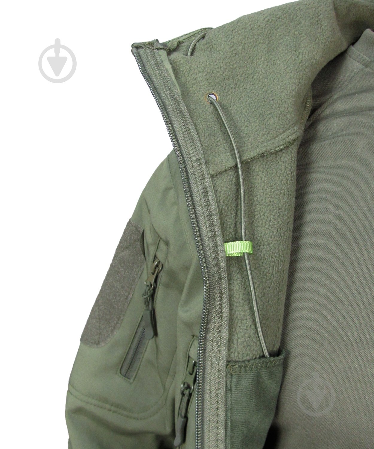 Куртка 1991 ТМ тактическая влагозащитная SoftShell, Green 34123-JA-01-G-4XL р.4XL - фото 4 Куртка 1991 ТМ тактическая влагозащитная SoftShell, Green 34123-JA-01-G-4XL р.4XL - фото 4