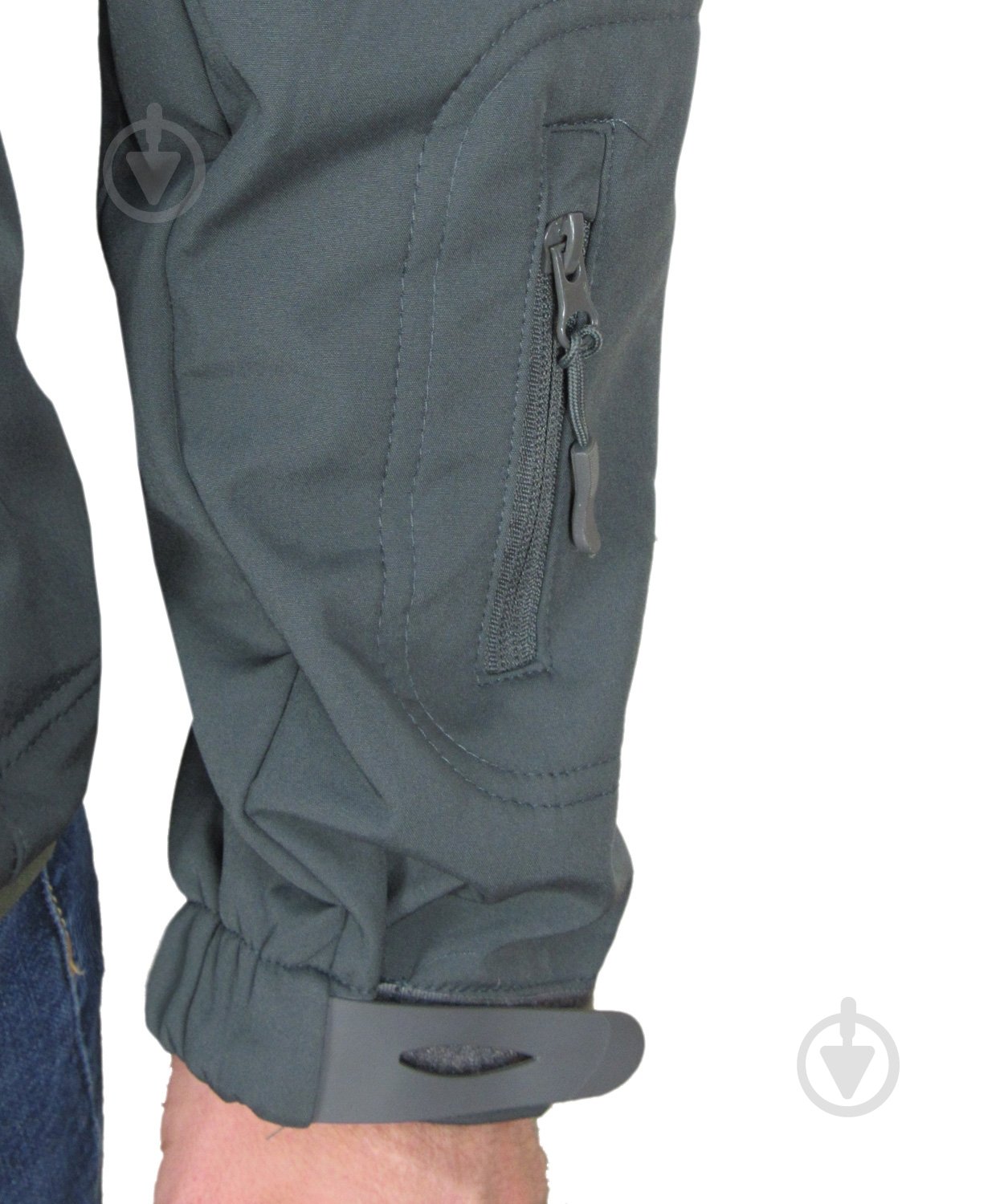 Куртка 1991 ТМ тактическая влагозащитная SoftShell, Gray 34123-JA-01-Gr-L р.L - фото 2