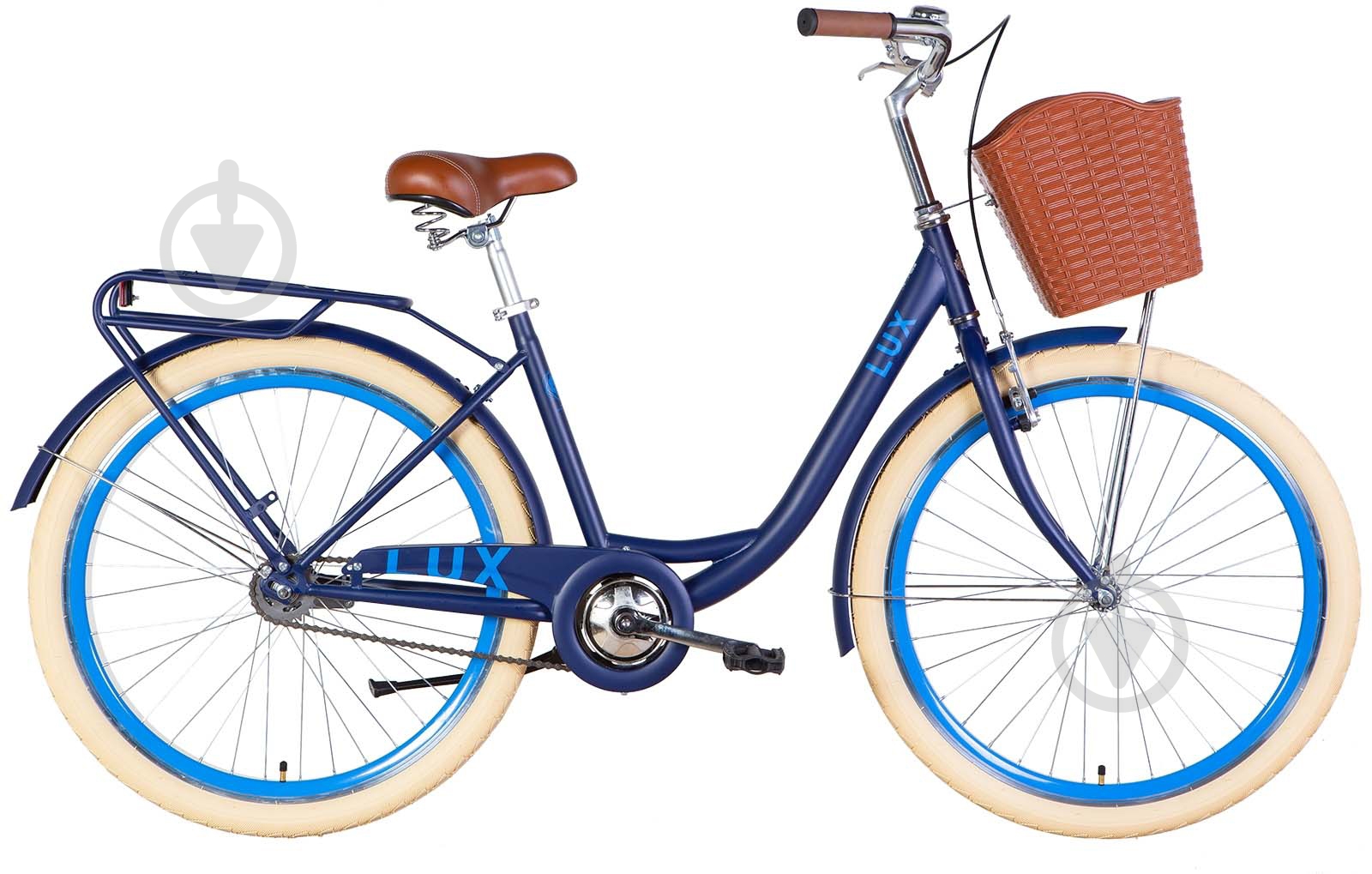 Велосипед Dorozhnik 26" 17"(43 см) LUX OPS-D-26-180 синий - фото 1 Велосипед Dorozhnik 26" 17"(43 см) LUX OPS-D-26-180 синий - фото 1