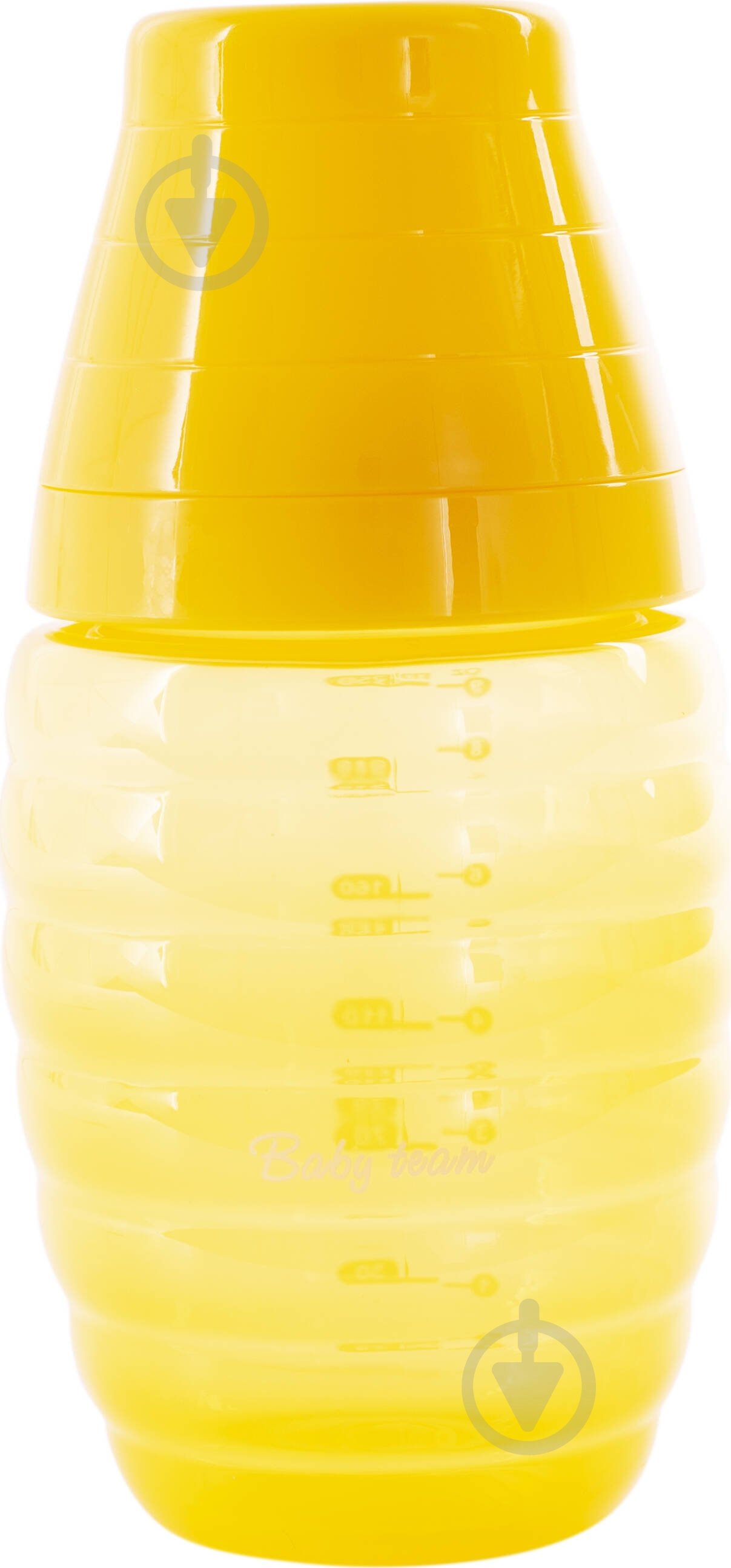 Бутылочка Baby Team с широким горлом 250 мл в ассортименте - фото 1