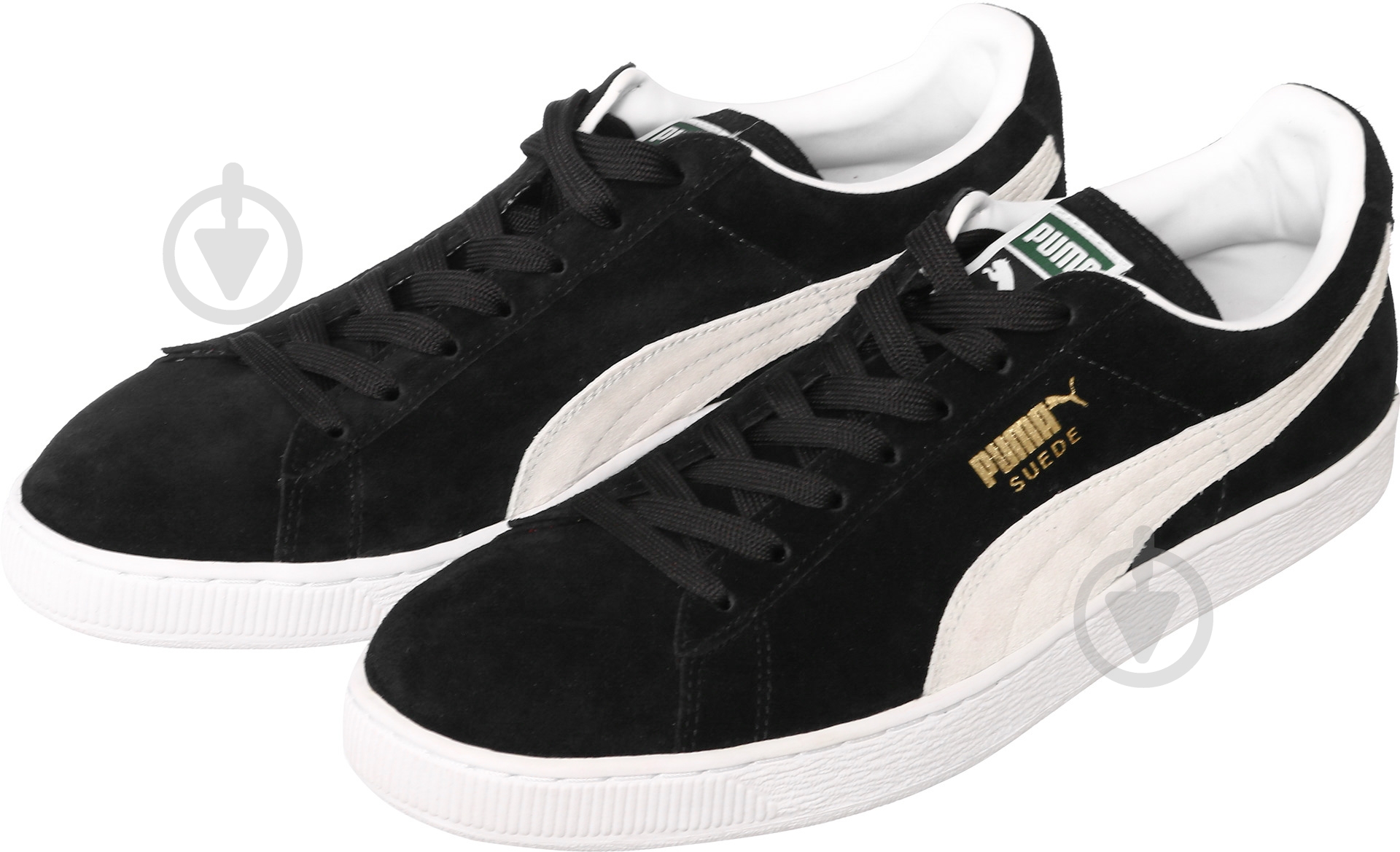 Кросівки чоловічі демісезонні Puma Suede Classic+ 35263403 р.47 чорні - фото 2