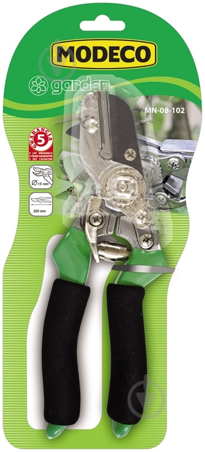 Секатор контактный Modeco MN-08-102 (MN-08-102) - фото 2 Секатор контактный Modeco MN-08-102 (MN-08-102) - фото 2