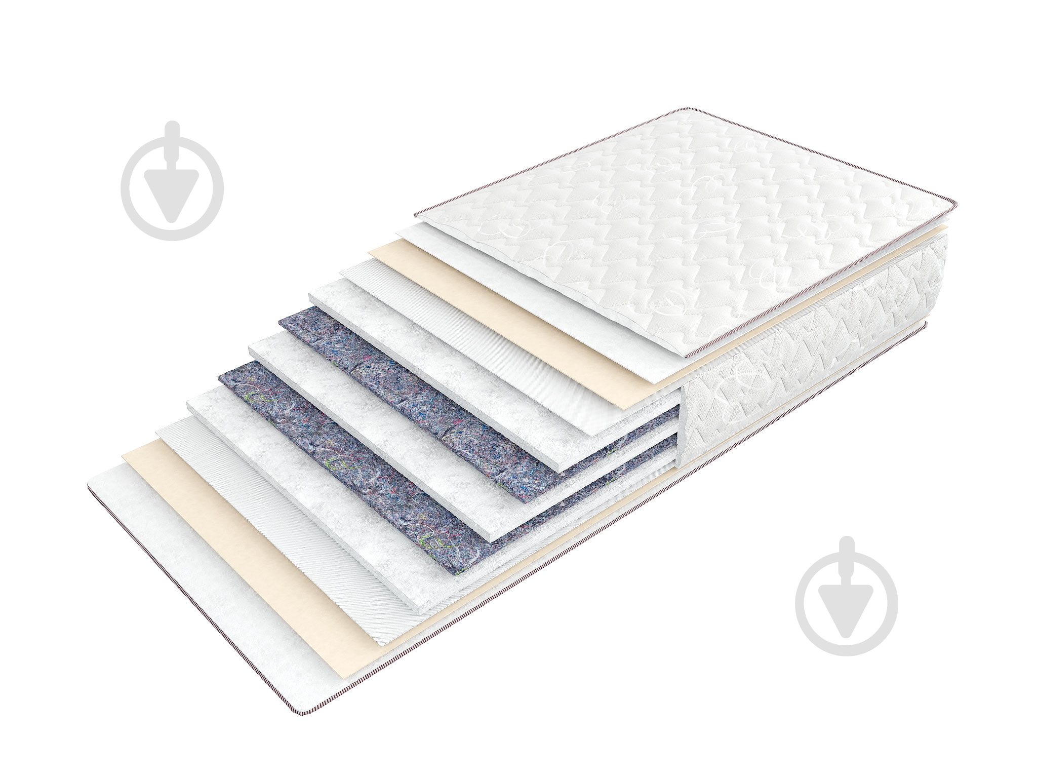 Матрас Musson Эргософт 80x200 см - фото 1 Матрас Musson Эргософт 80x200 см - фото 1