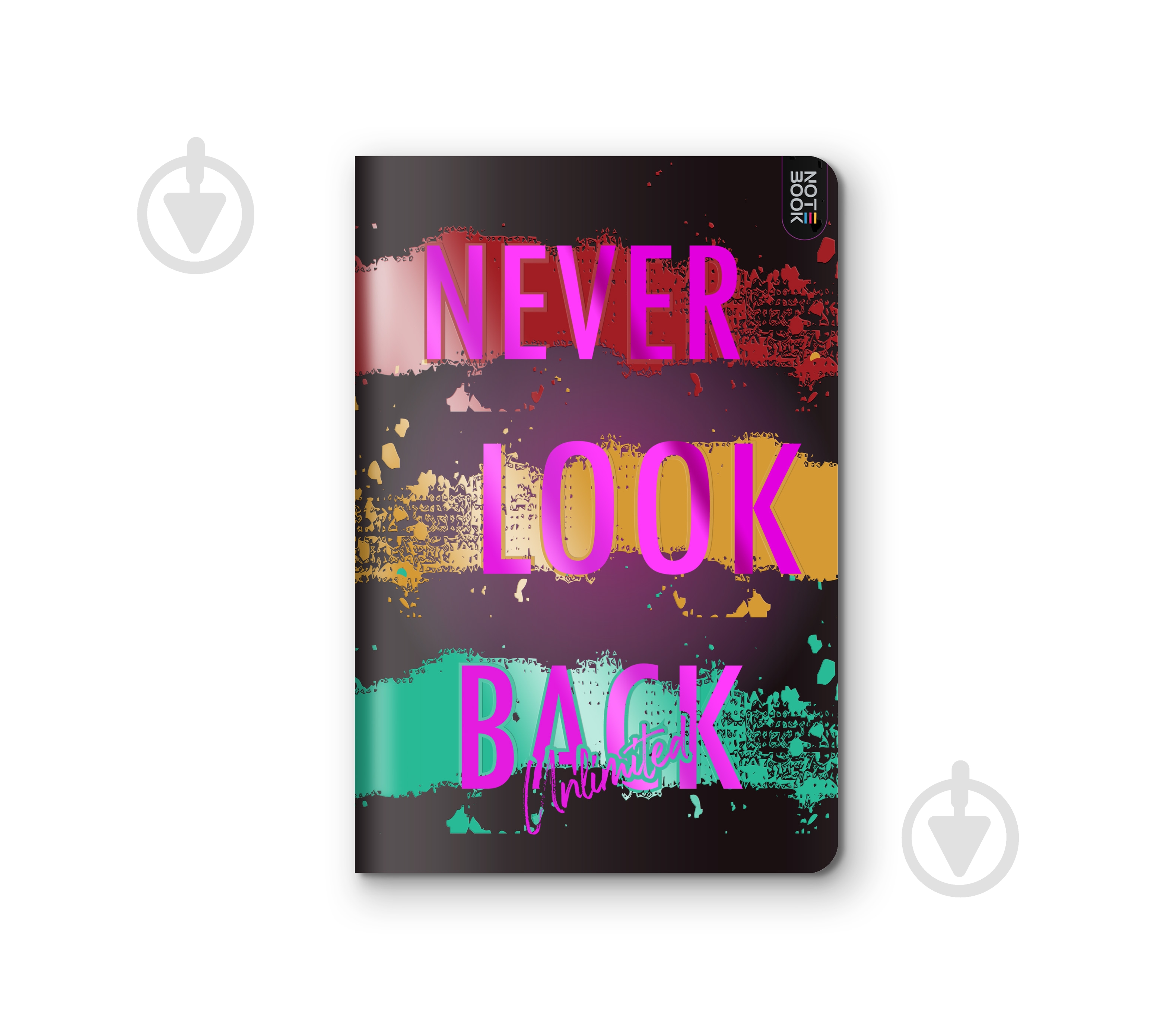 Блокнот Аркуш Never look back - фото 1 Блокнот Аркуш Never look back - фото 1