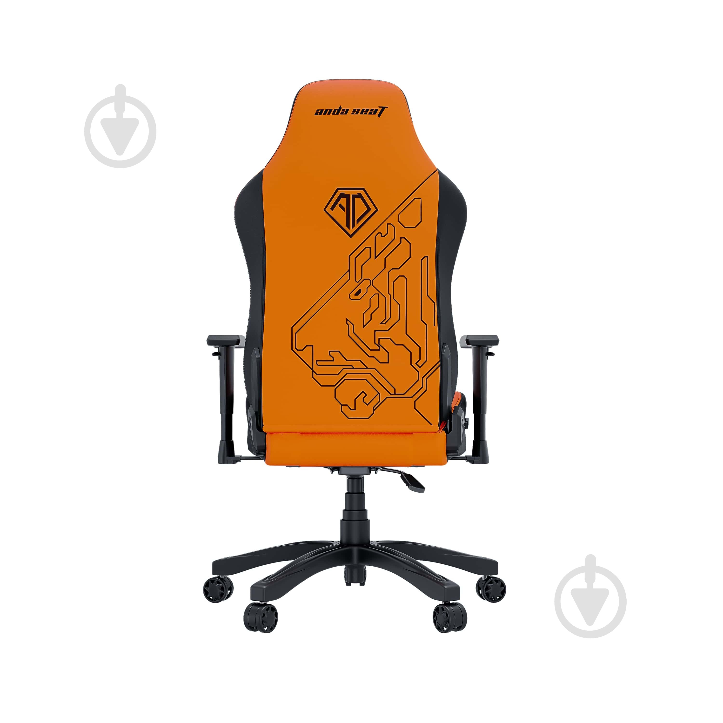 Кресло игровое Anda Seat Phantom 3 Tiger Edition оранжевый - фото 3