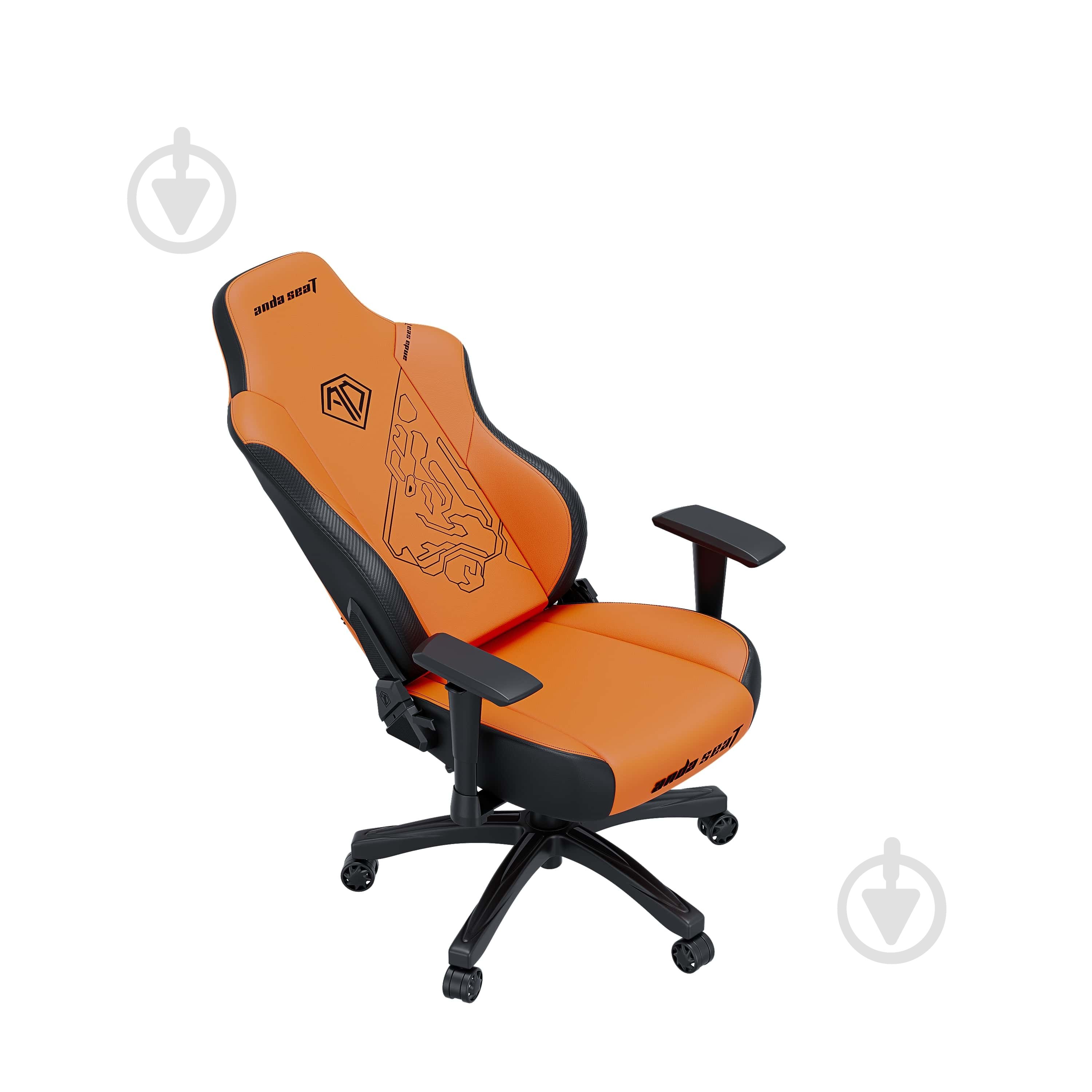 Кресло игровое Anda Seat Phantom 3 Tiger Edition оранжевый - фото 6