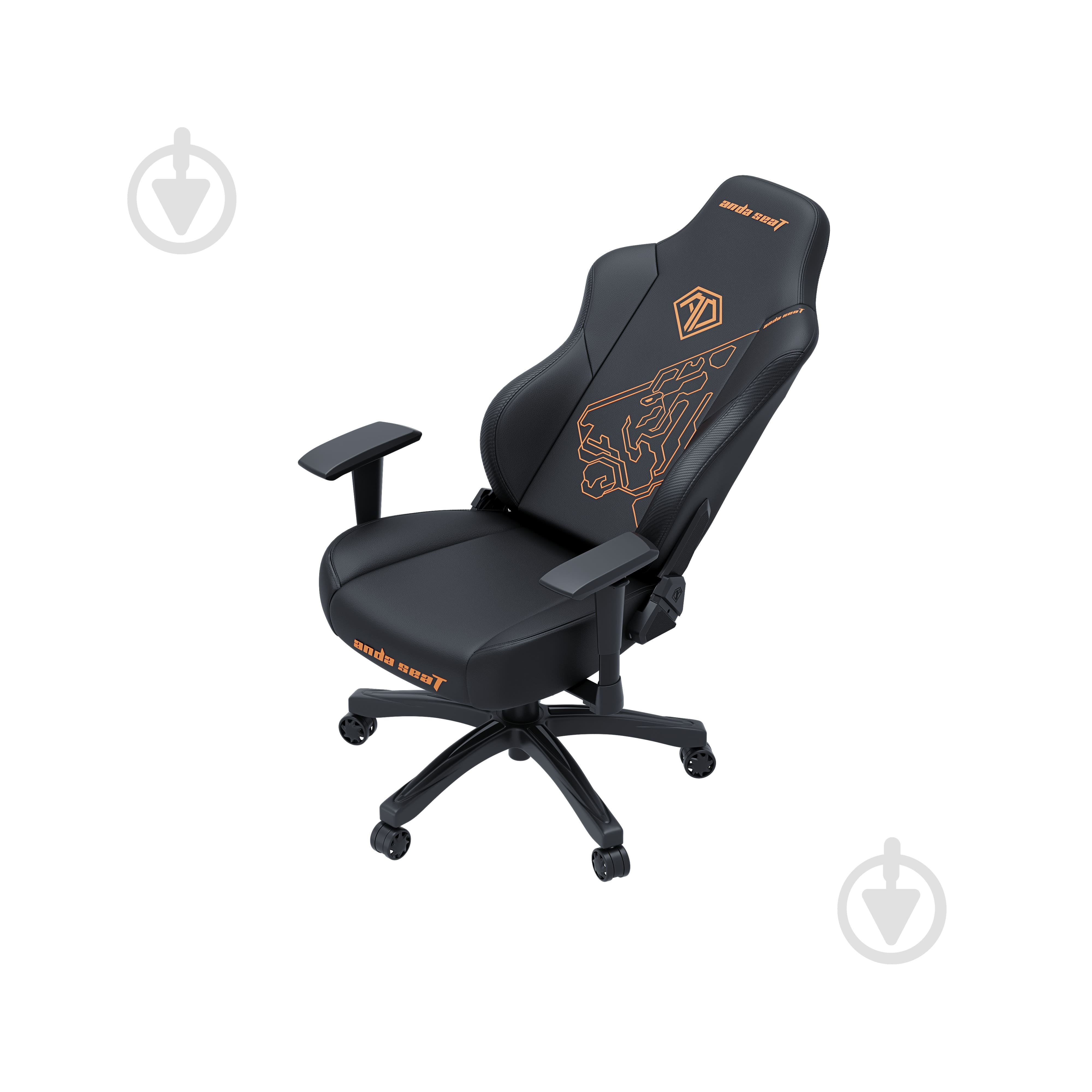 Кресло игровое Anda Seat Phantom Tiger Edition Black Size L - фото 4 Кресло игровое Anda Seat Phantom Tiger Edition Black Size L - фото 4