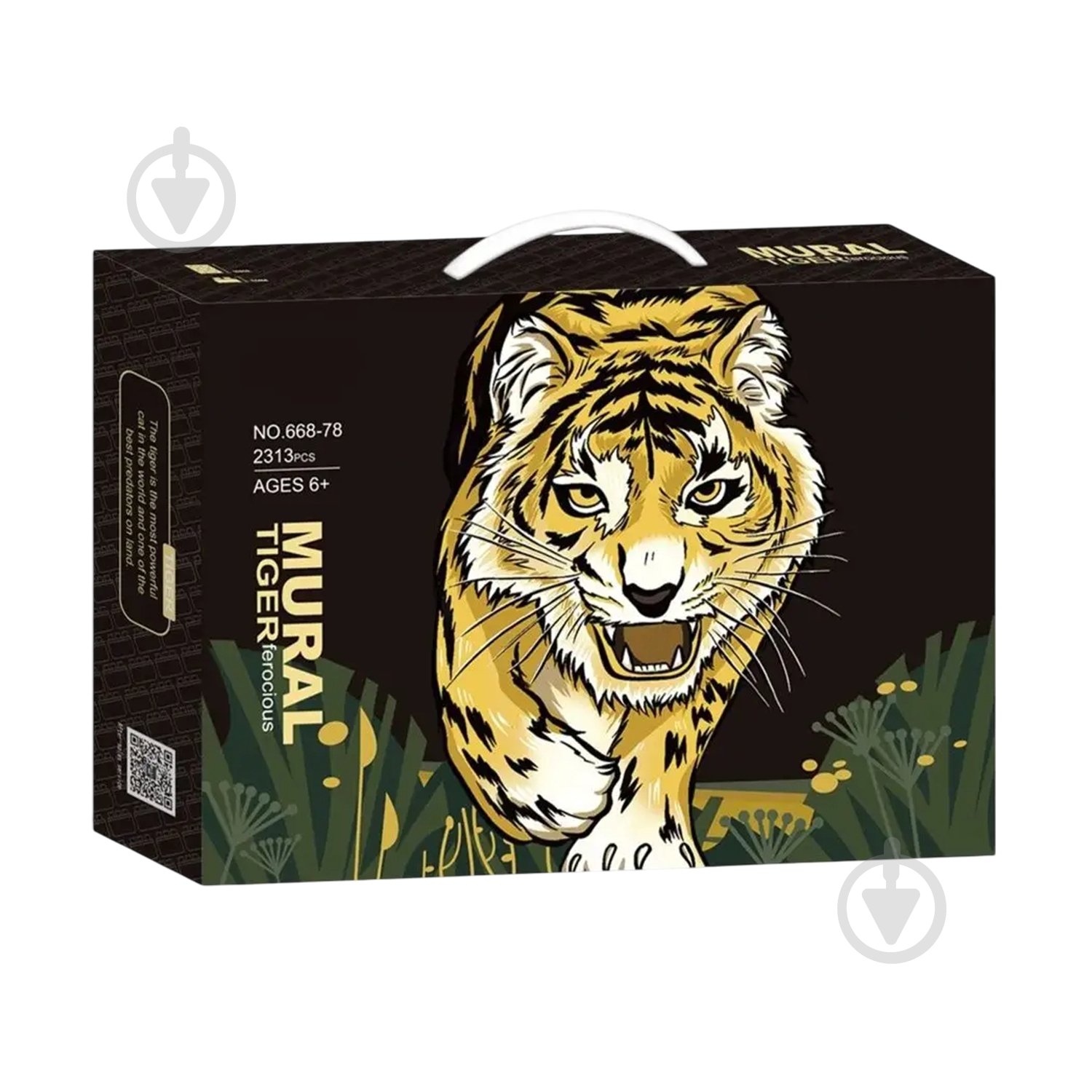 3D-конструктор Shantou Тигр 668-78 - фото 3