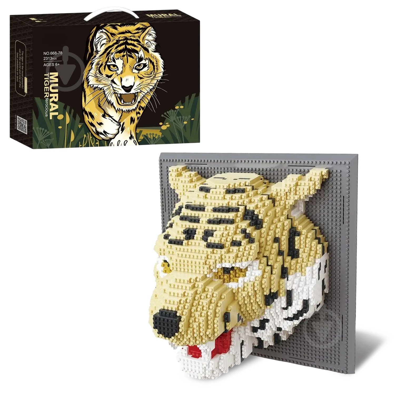 3D-конструктор Shantou Тигр 668-78 - фото 1