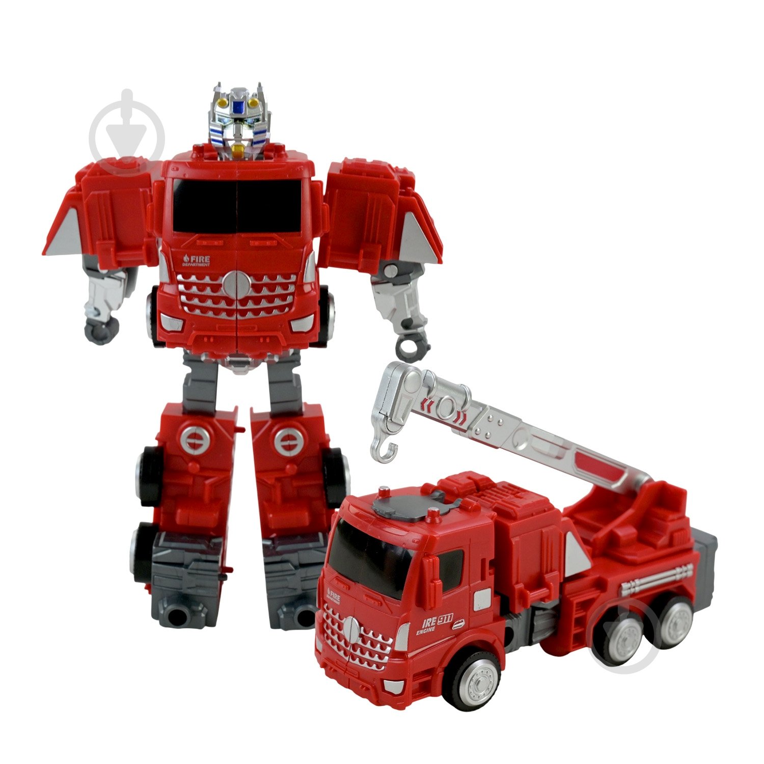 Робот-трансформер Shantou Пожарная спецтехника 5 в 1 788-92Y - фото 8