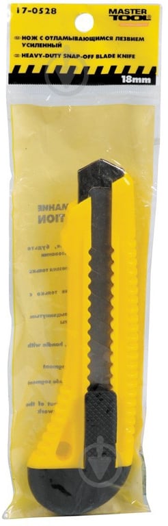 Нож монтажный MasterTool 17-0528 - фото 2 Нож монтажный MasterTool 17-0528 - фото 2