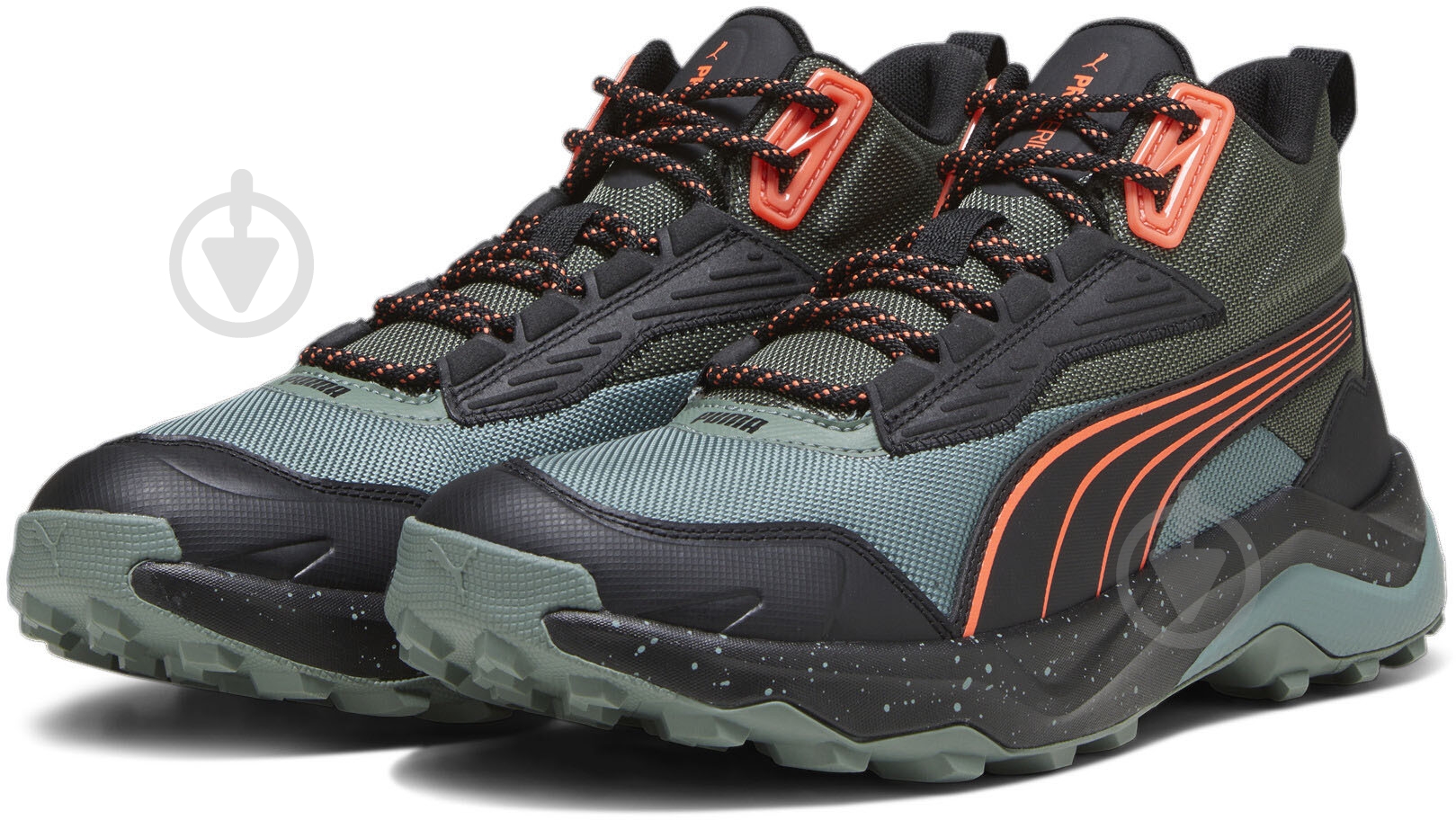 Ботинки Puma OBSTRUCT PRO MID 37868902 р.41 зеленый - фото 1