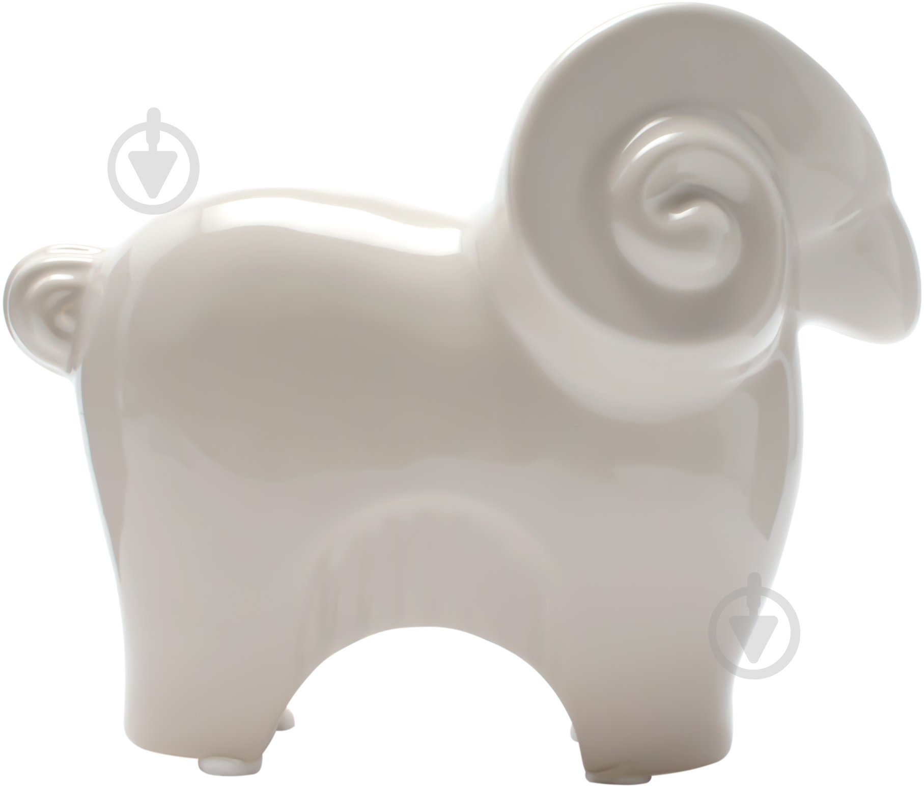 Статуэтка Eterna баран 901 14,5х18,5 см бежевый - фото 1