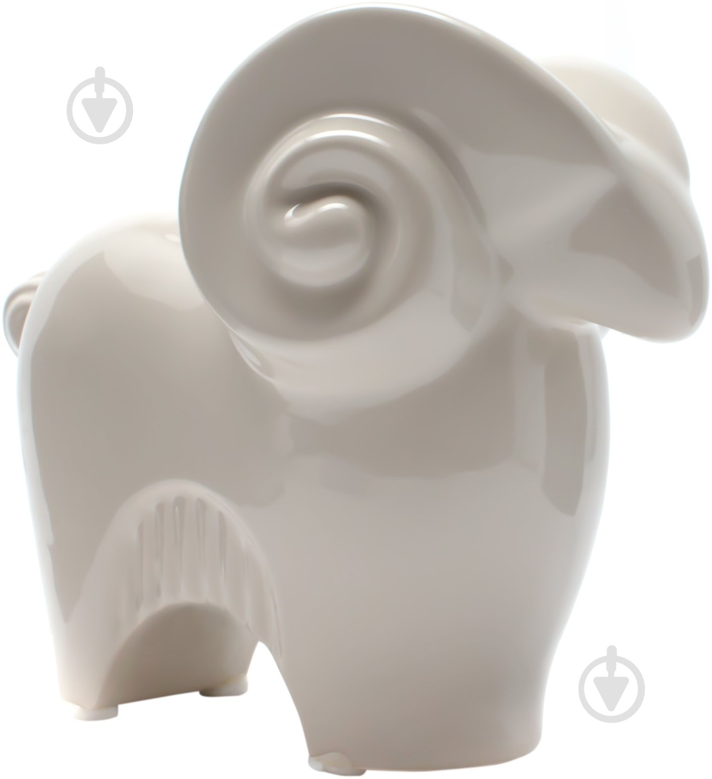 Статуэтка Eterna баран 901 14,5х18,5 см бежевый - фото 2