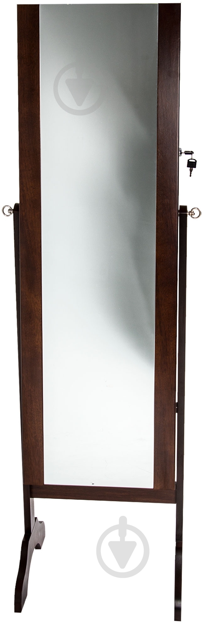 Зеркало с секцией для хранения аксессуаров MDJ04 1530x400x380 мм коричневый - фото 2 Зеркало с секцией для хранения аксессуаров MDJ04 1530x400x380 мм коричневый - фото 2