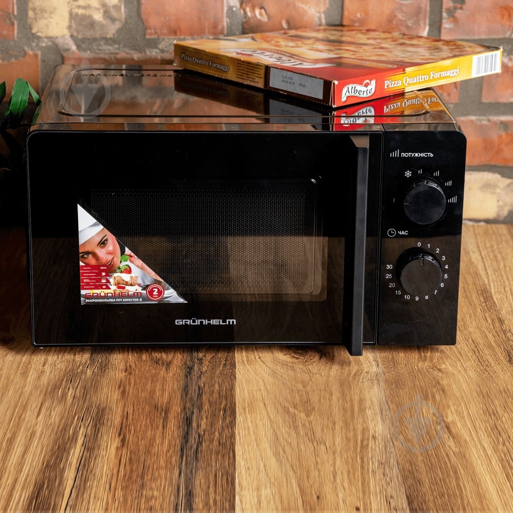 Микроволновая печь Grunhelm 20MX708-B - фото 9
