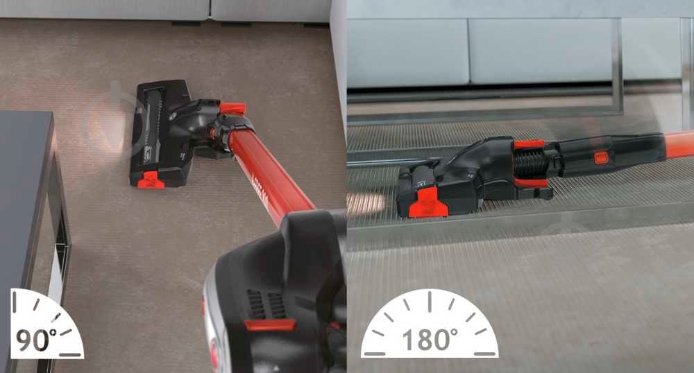 Пылесос Hoover HF222AXL 011 black/red - фото 11