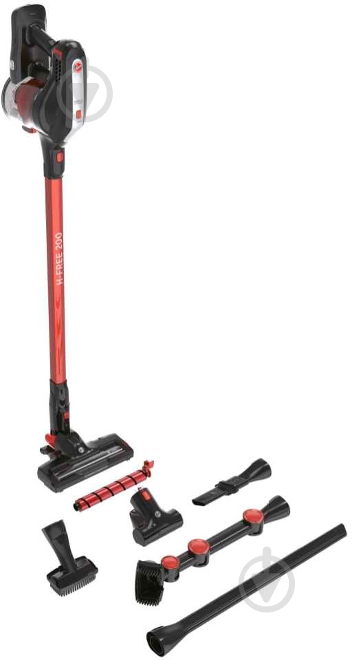 Пылесос Hoover HF222AXL 011 black/red - фото 2