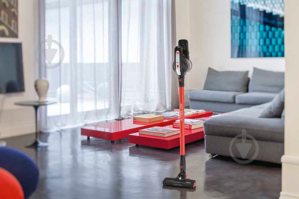 Пылесос Hoover HF222AXL 011 black/red - фото 3