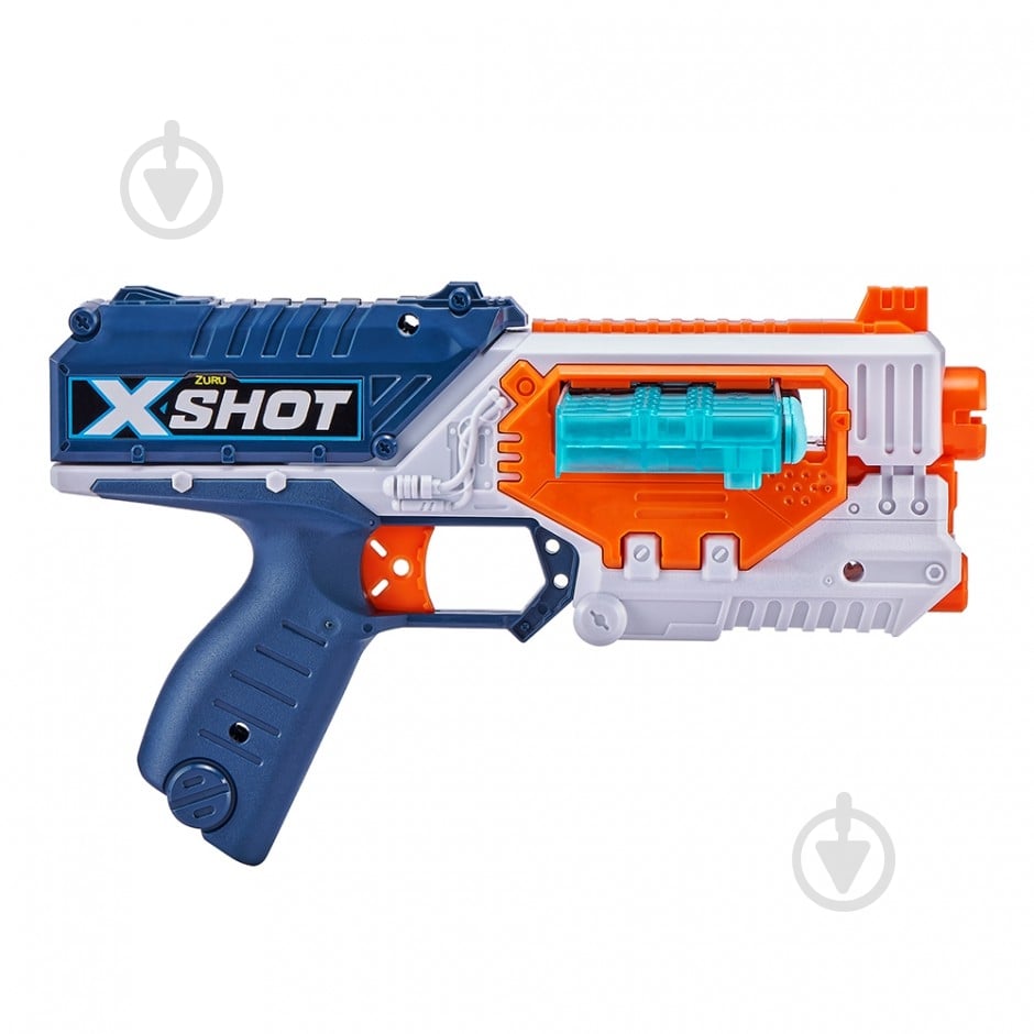 Скорострельный бластер Zuru X-Shot EXCEL Quick Slide 36401Z - фото 2