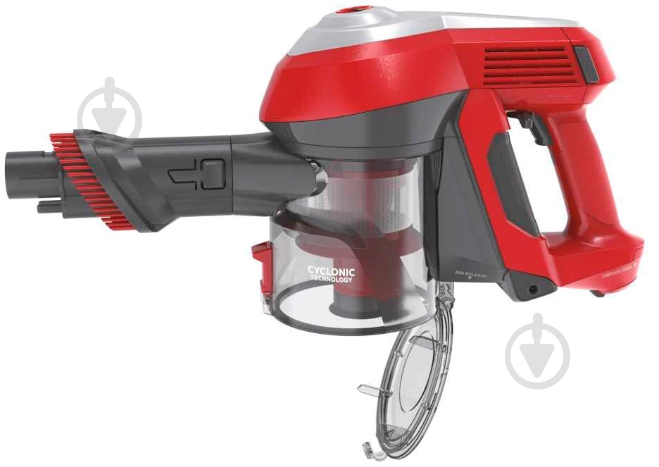Пылесос Hoover HF122RH 011 black/red - фото 8