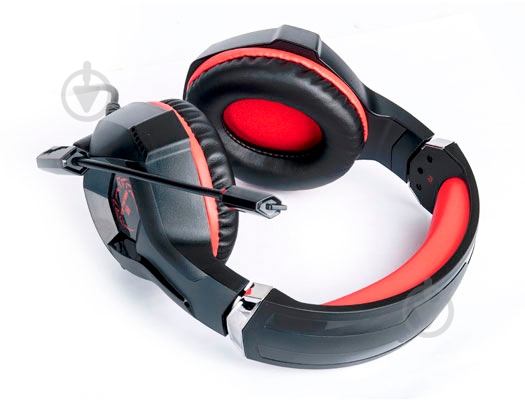 Гарнитура Real-el GDX-7575 black/red (EL124100042) - фото 8