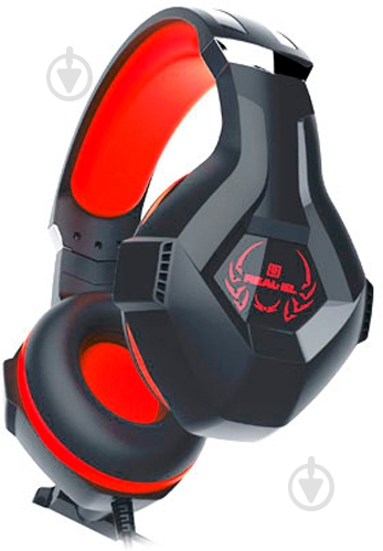 Гарнитура Real-el GDX-7575 black/red (EL124100042) - фото 3
