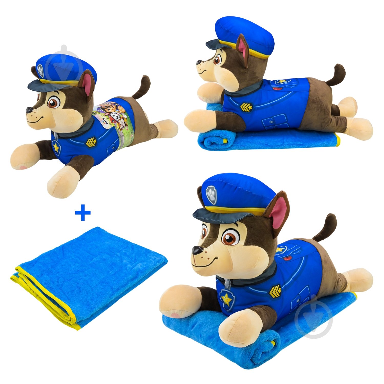 М'яка іграшка Paw Patrol Cобачка з пледом в асортименті KH71/001L - фото 1 М'яка іграшка Paw Patrol Cобачка з пледом в асортименті KH71/001L - фото 1