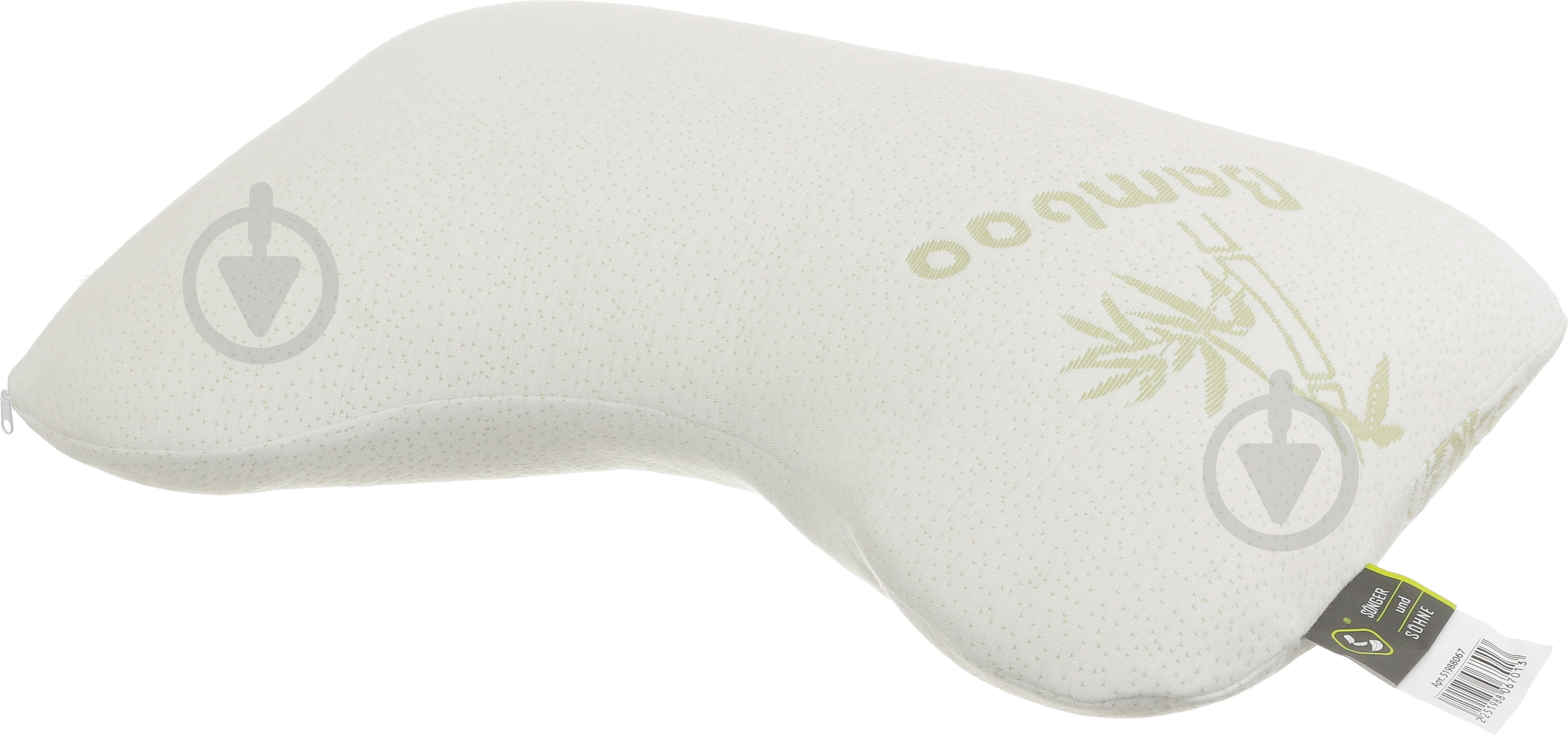 Подушка ортопедическая Бамбуковая 40х60 см Songer und Sohne - фото 1