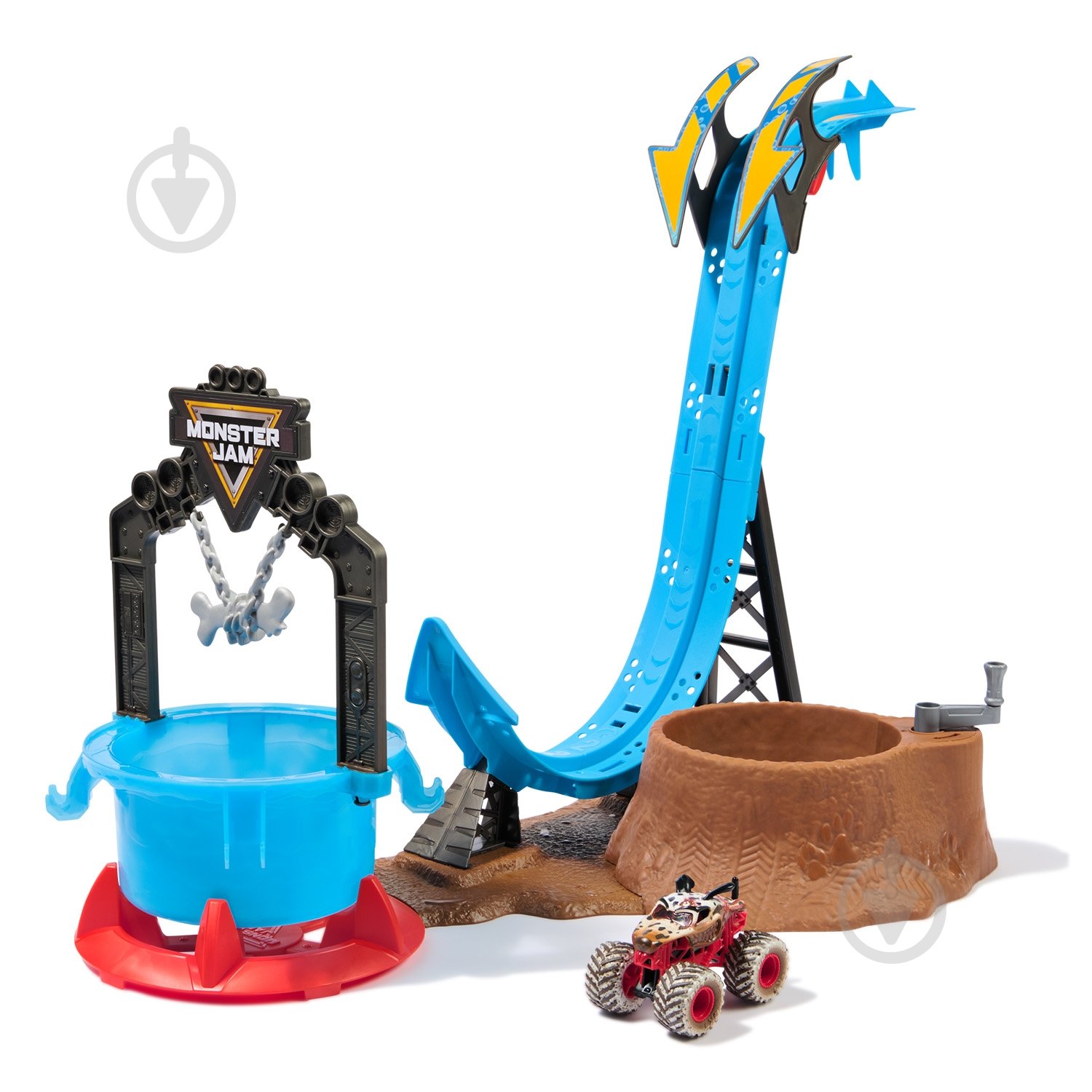 Игровой набор Monster Jam Мойка машин 1:64 6072014 - фото 2 Игровой набор Monster Jam Мойка машин 1:64 6072014 - фото 2