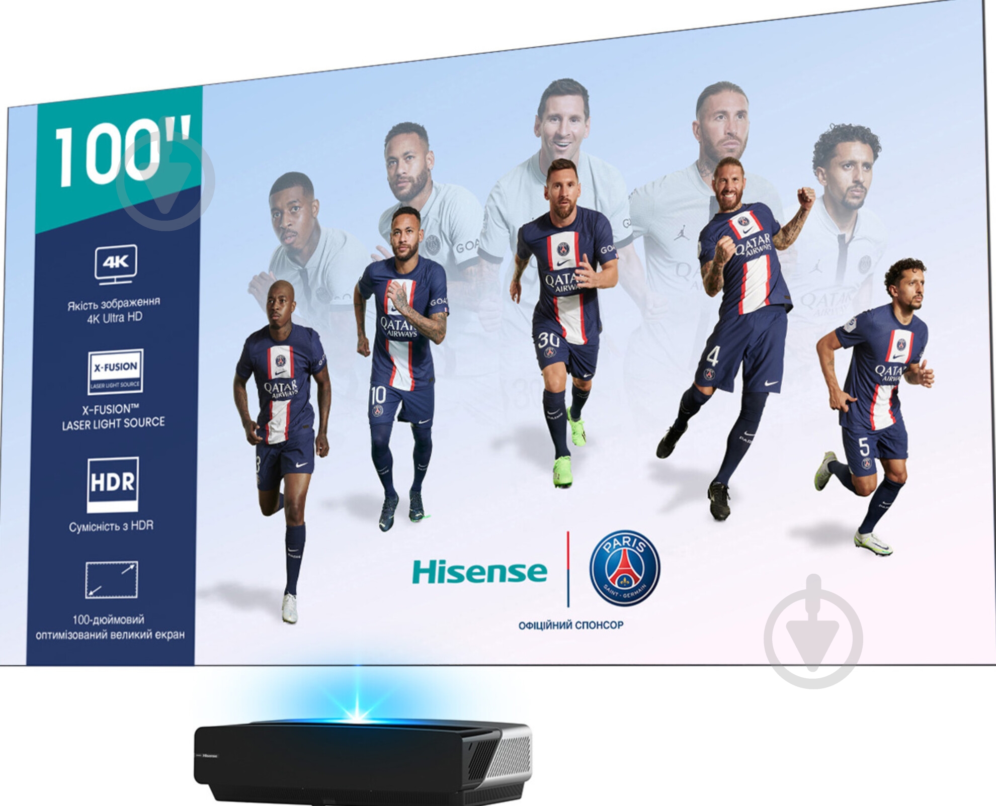 Телевизор Hisense HE100L5 - фото 3