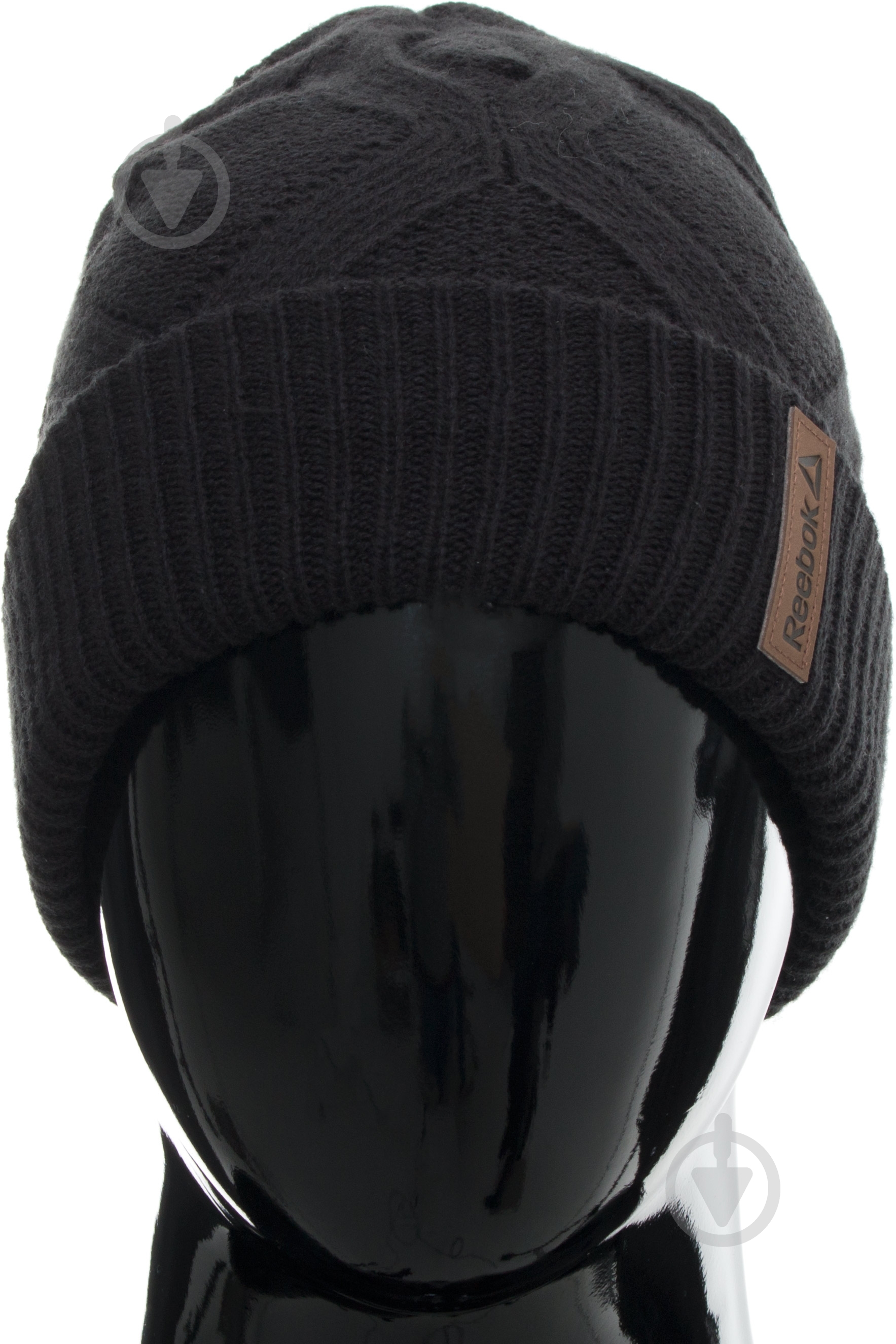 Шапка Reebok Se W Cable Beanie AY0424 р.OSFW черный - фото 1