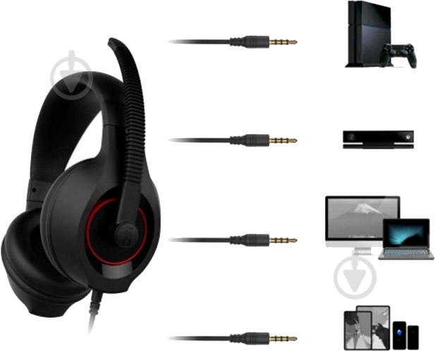 Гарнитура Somic A2 black (9590010340) - фото 2