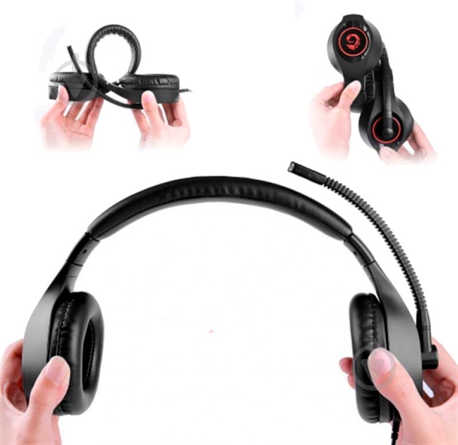 Гарнитура Somic A2 black (9590010340) - фото 3