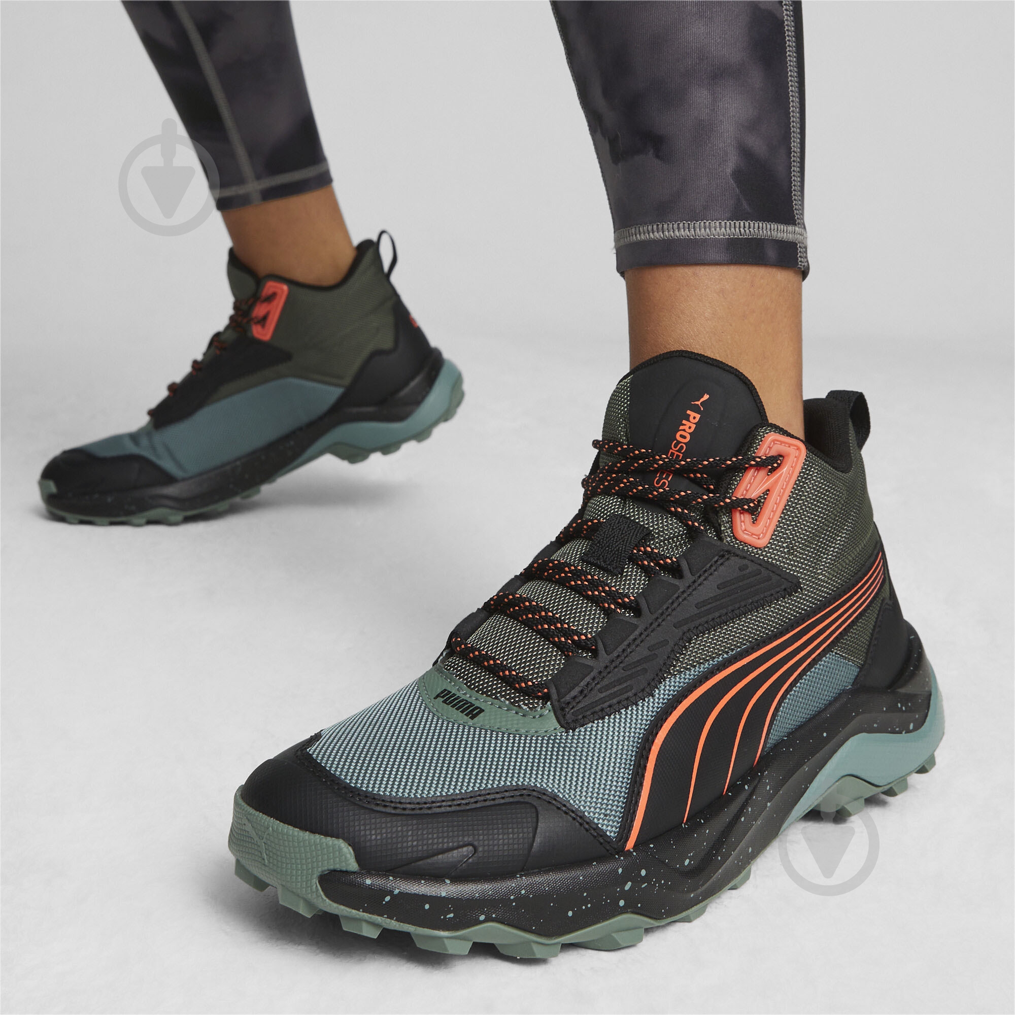 Ботинки Puma OBSTRUCT PRO MID 37868902 р.45 зеленый - фото 7