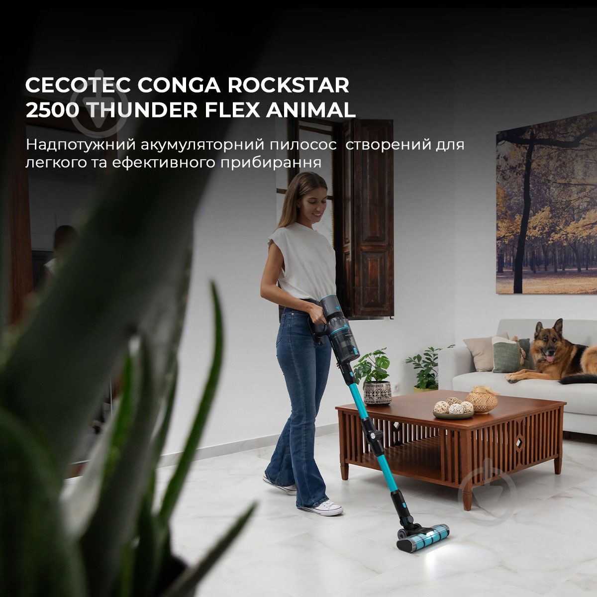 Пилосос CECOTEC Conga Rockstar 2500 Thunder Flex Animal black - фото 2 Пилосос CECOTEC Conga Rockstar 2500 Thunder Flex Animal black - фото 2
