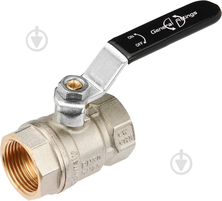 Кран шаровой General Fittings ВВ 1/2" - фото 1 Кран шаровой General Fittings ВВ 1/2" - фото 1