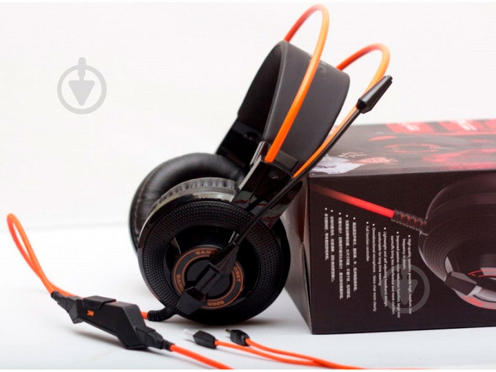 Гарнітура Somic G925 black/orange (9590009919) - фото 3 Гарнітура Somic G925 black/orange (9590009919) - фото 3
