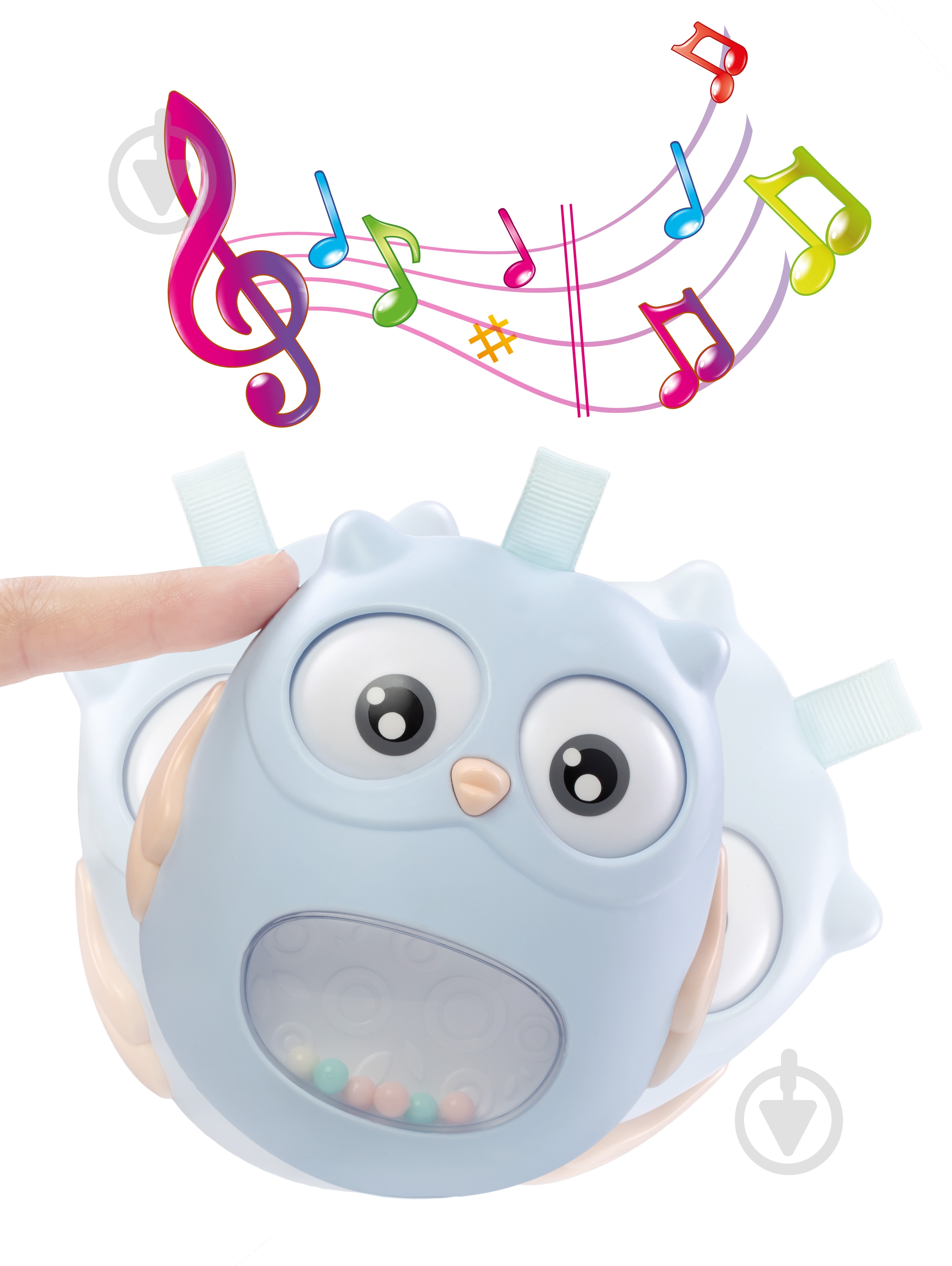 Игрушка Bebelino Сова-неваляшка 58119 - фото 3