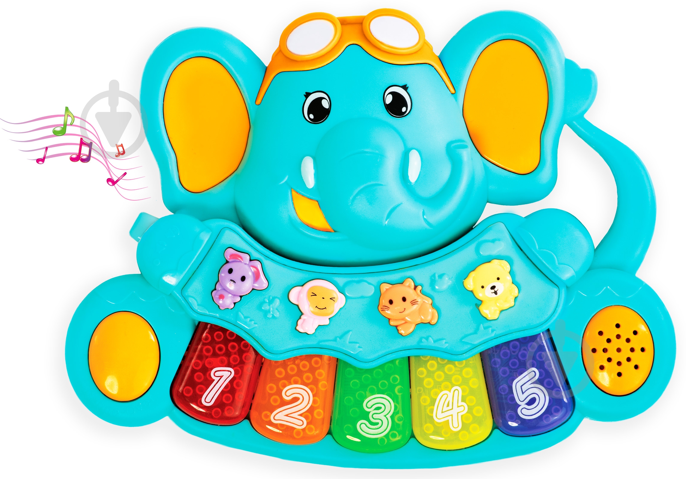 Игрушка музыкальная Bebelino панель Слон 58126 - фото 1 Игрушка музыкальная Bebelino панель Слон 58126 - фото 1