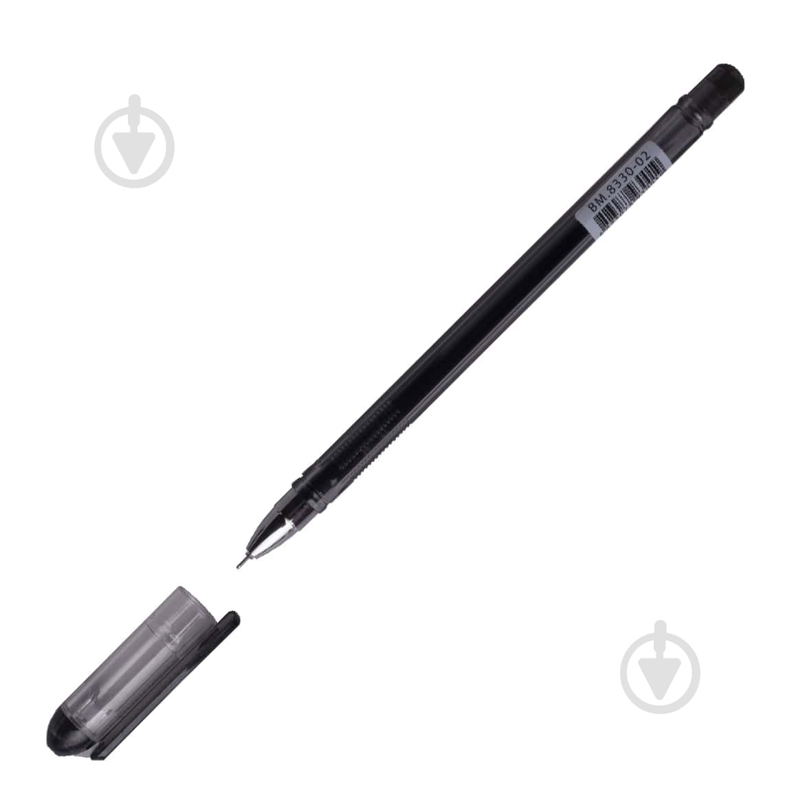 Ручка гелевая Buromax черная BM.8330-02 - фото 1
