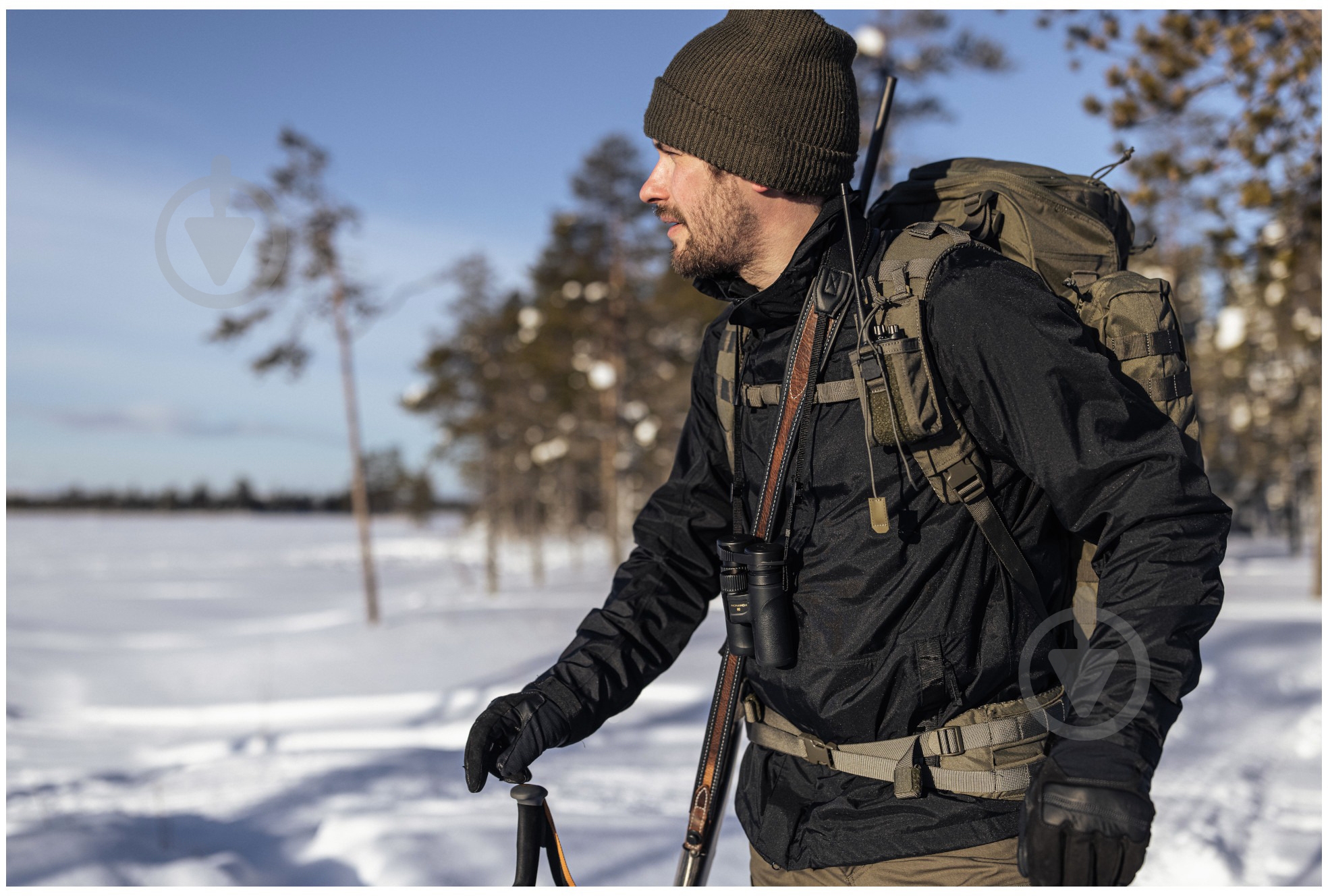 Куртка чоловіча демісезонна 5.11 Tactical штормова Exos Rain Shell 48370-019 48370-019 р.XXL [019] Black - фото 18