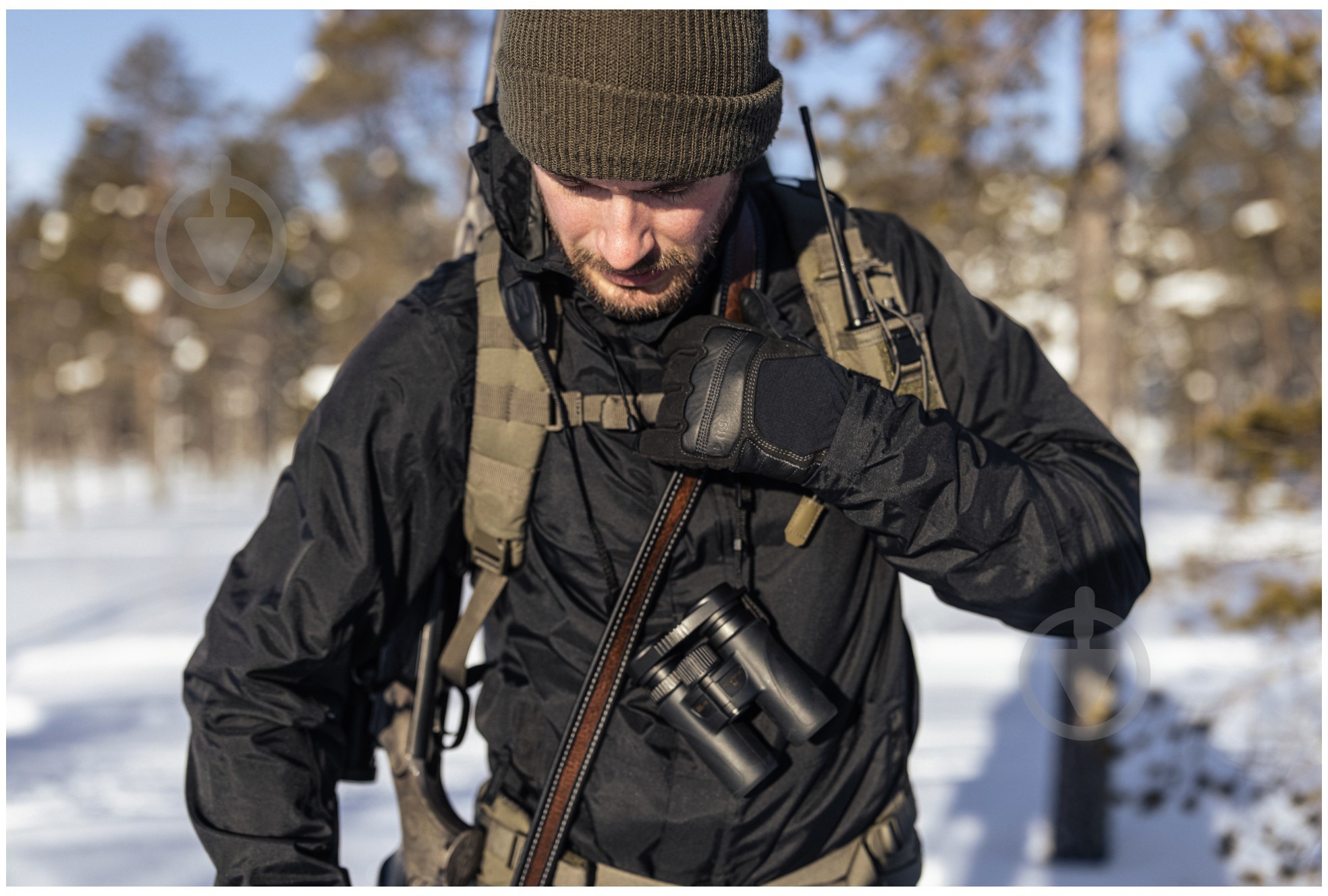 Куртка чоловіча демісезонна 5.11 Tactical штормова Exos Rain Shell 48370-019 48370-019 р.XXL [019] Black - фото 17