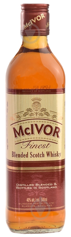 Виски McIvor Blended 0,5 л - фото 1