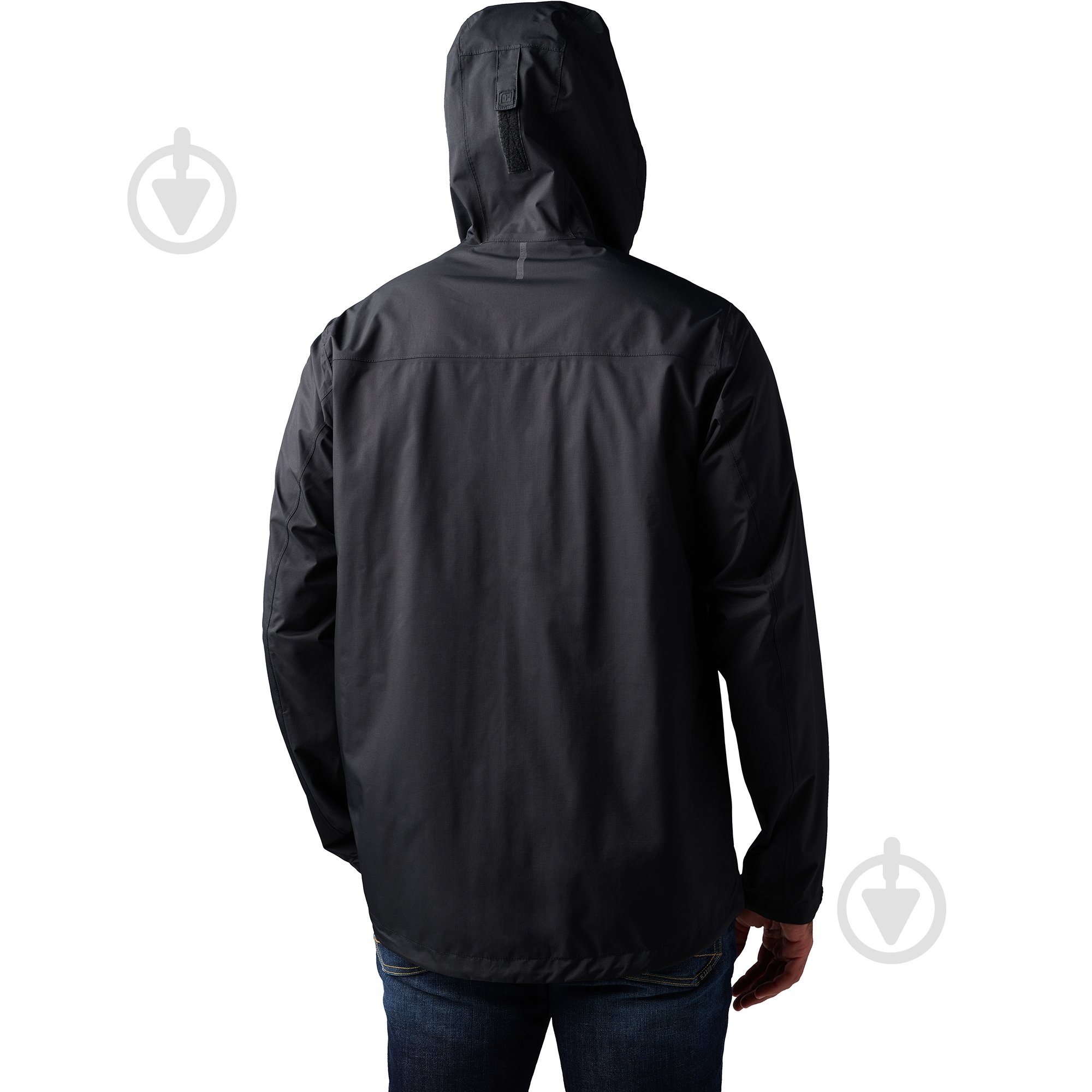 Куртка чоловіча демісезонна 5.11 Tactical ШТОРМОВА "EXOS RAIN SHELL" 48370-019 р.L чорна - фото 3 Куртка чоловіча демісезонна 5.11 Tactical ШТОРМОВА "EXOS RAIN SHELL" 48370-019 р.L чорна - фото 3
