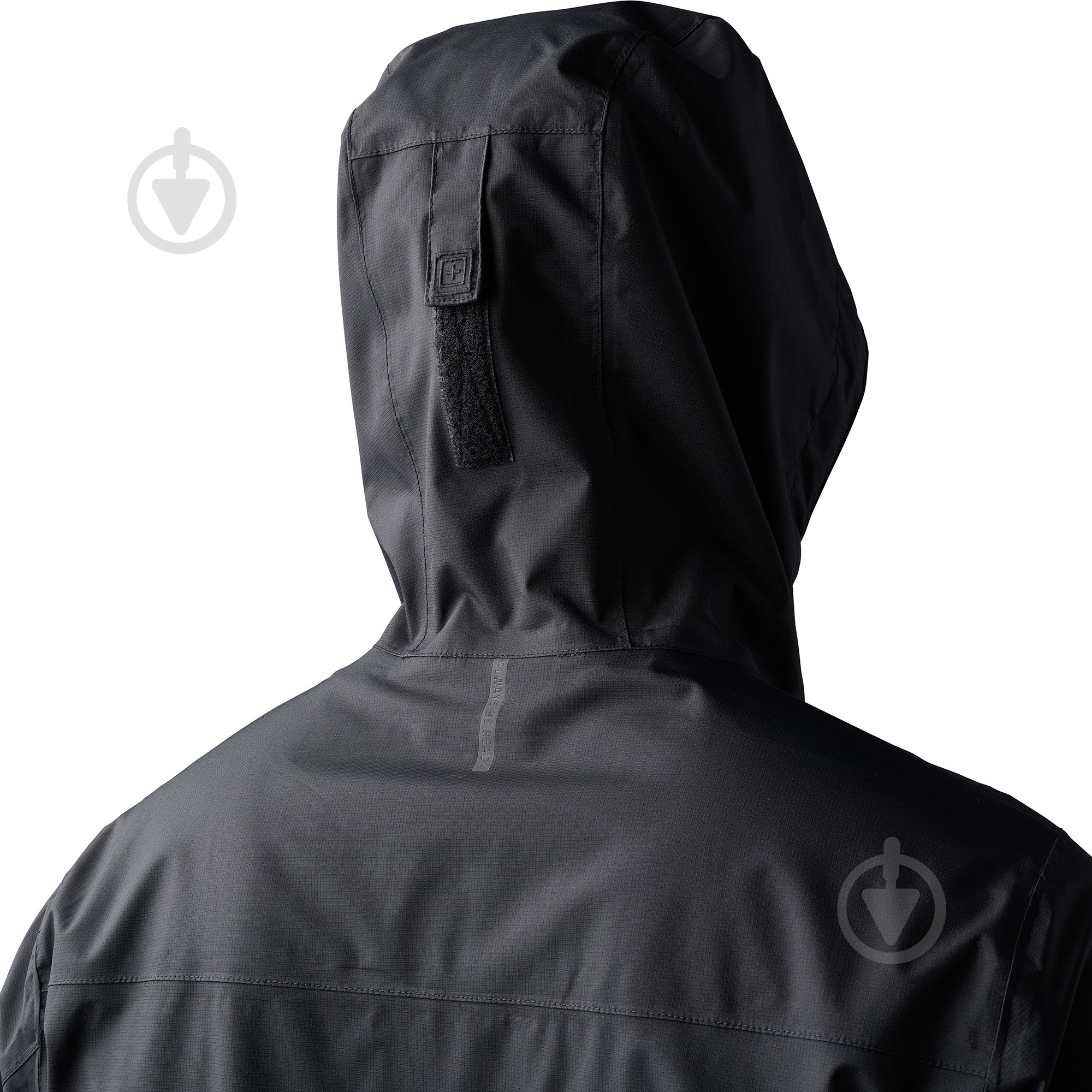Куртка чоловіча демісезонна 5.11 Tactical ШТОРМОВА "EXOS RAIN SHELL" 48370-019 р.L чорна - фото 4 Куртка чоловіча демісезонна 5.11 Tactical ШТОРМОВА "EXOS RAIN SHELL" 48370-019 р.L чорна - фото 4