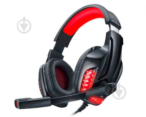 Гарнітура Real-el GDX-7650 black/red (EL124100043) - фото 4 Гарнітура Real-el GDX-7650 black/red (EL124100043) - фото 4