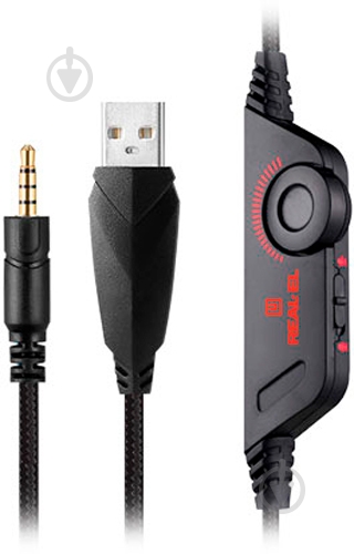 Гарнітура Real-el GDX-7650 black/red (EL124100043) - фото 8 Гарнітура Real-el GDX-7650 black/red (EL124100043) - фото 8